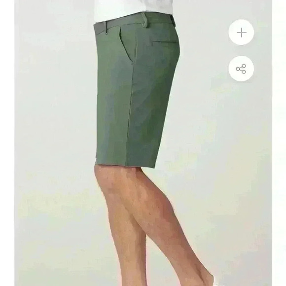 Swet Tailor Men’s The Everyday Chino Short Olive Green - Picture 2 of 10